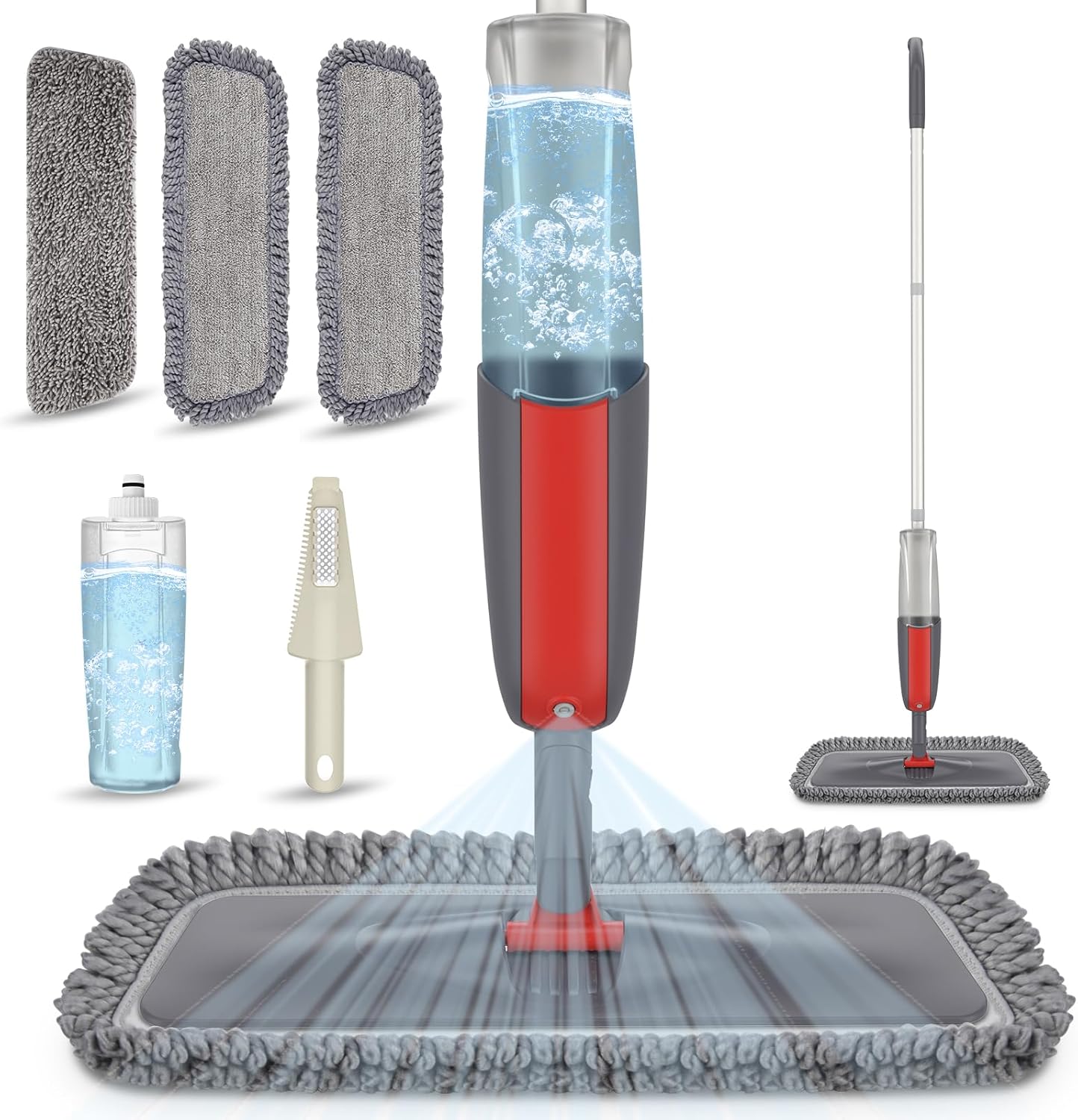 Thumbnail 6 de MEXERRIS Wet Mop with 3 Washable Pads — Spray Mop for Hardwood, Tile, Laminate & More