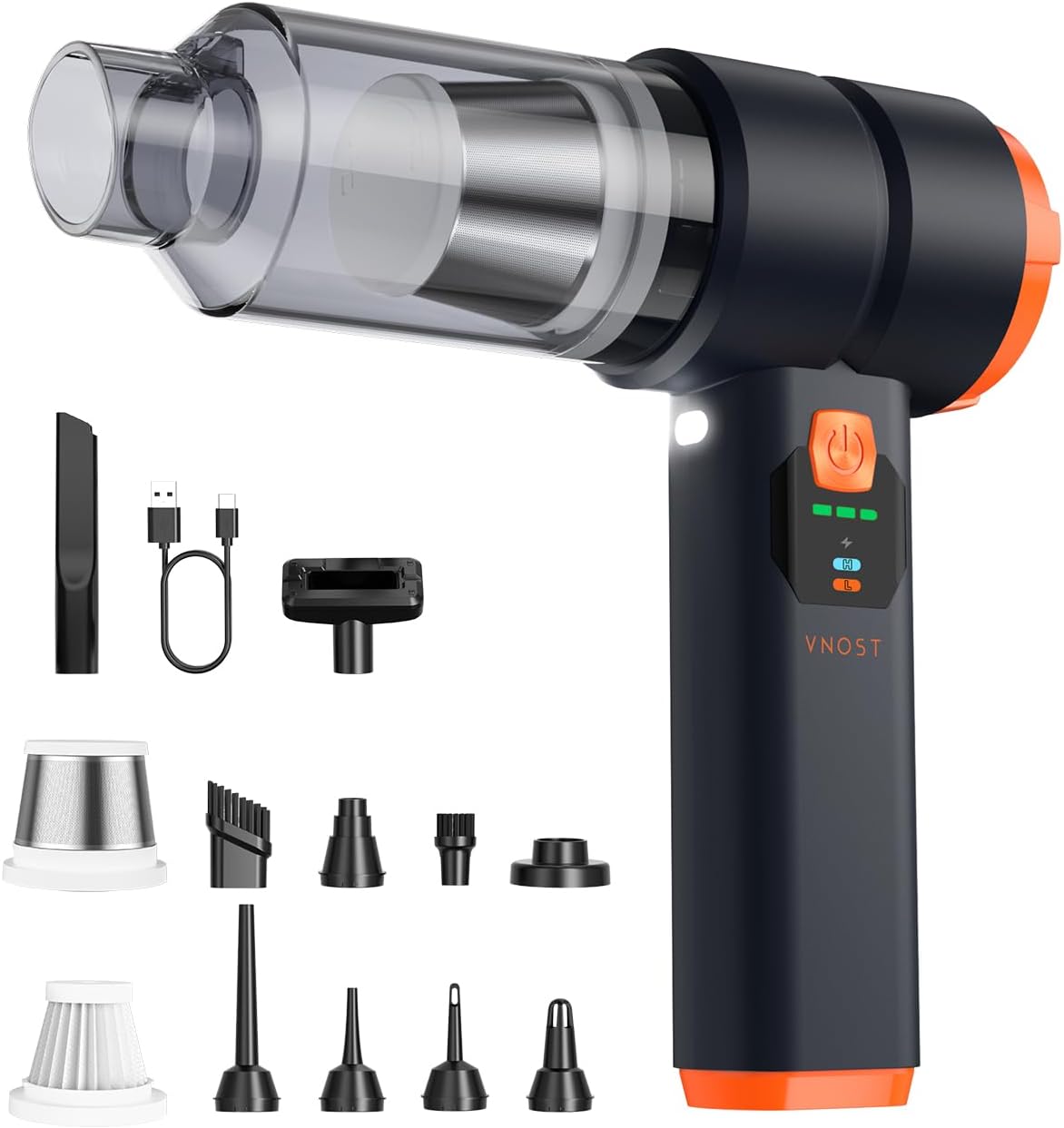 Detalle de Portable 4-in-1 Cordless Car Vacuum