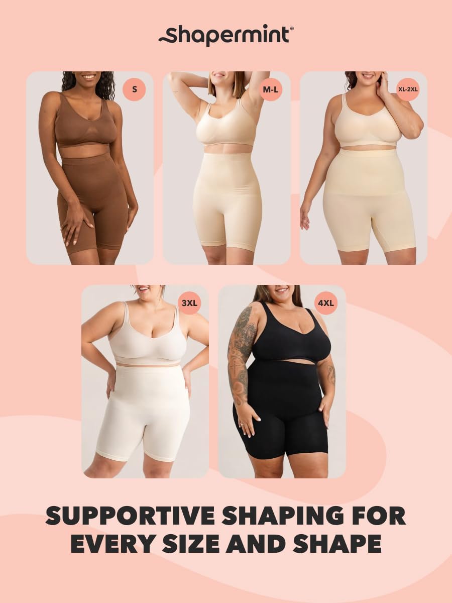 Thumbnail 5 de SHAPERMINT High-Waist Shaping Shorts for Women 🩲