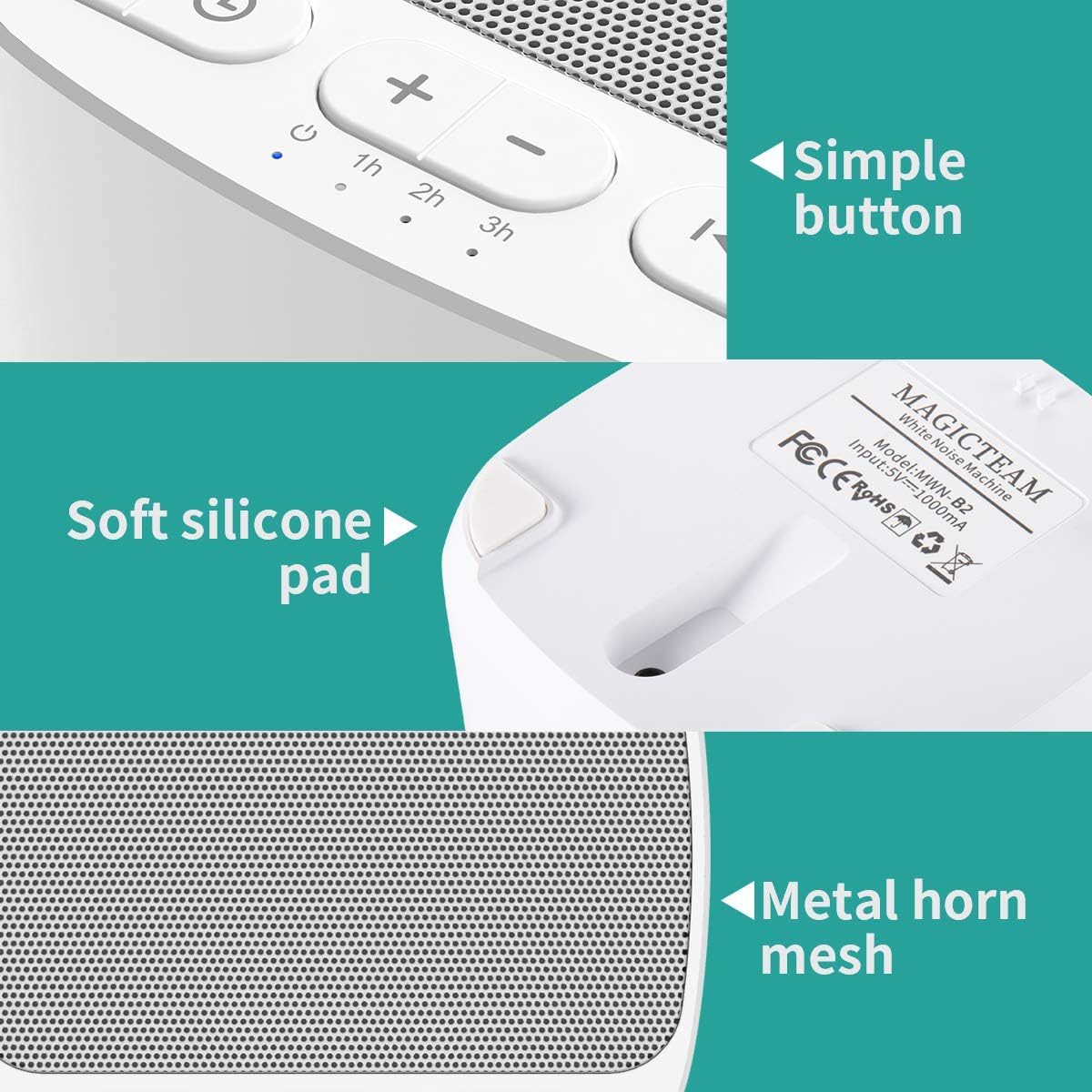 Thumbnail 4 de Magicteam Sleep Sound White Noise Machine