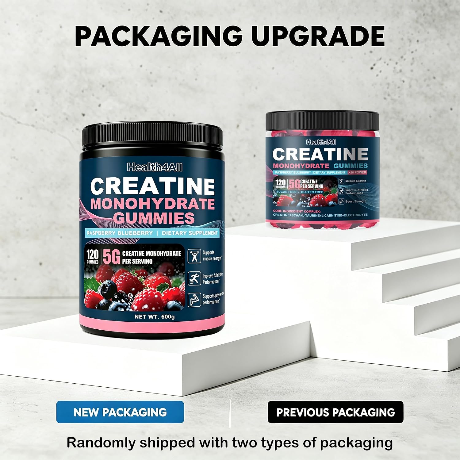 Thumbnail 1 de Health4All Creatine Gummies 5g