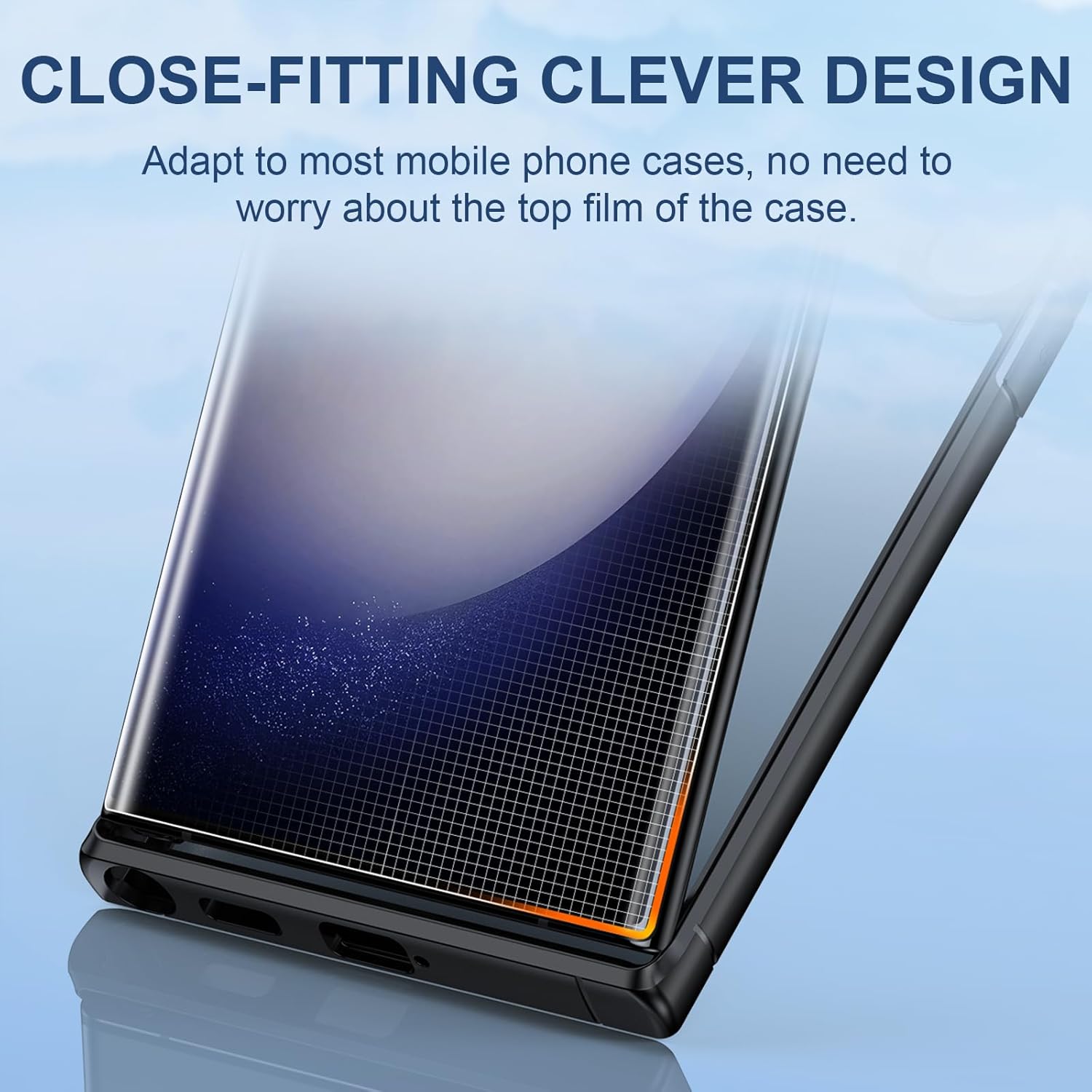Thumbnail 5 de LK 3 Pack TPU Screen Protector for Samsung Galaxy S23 Ultra
