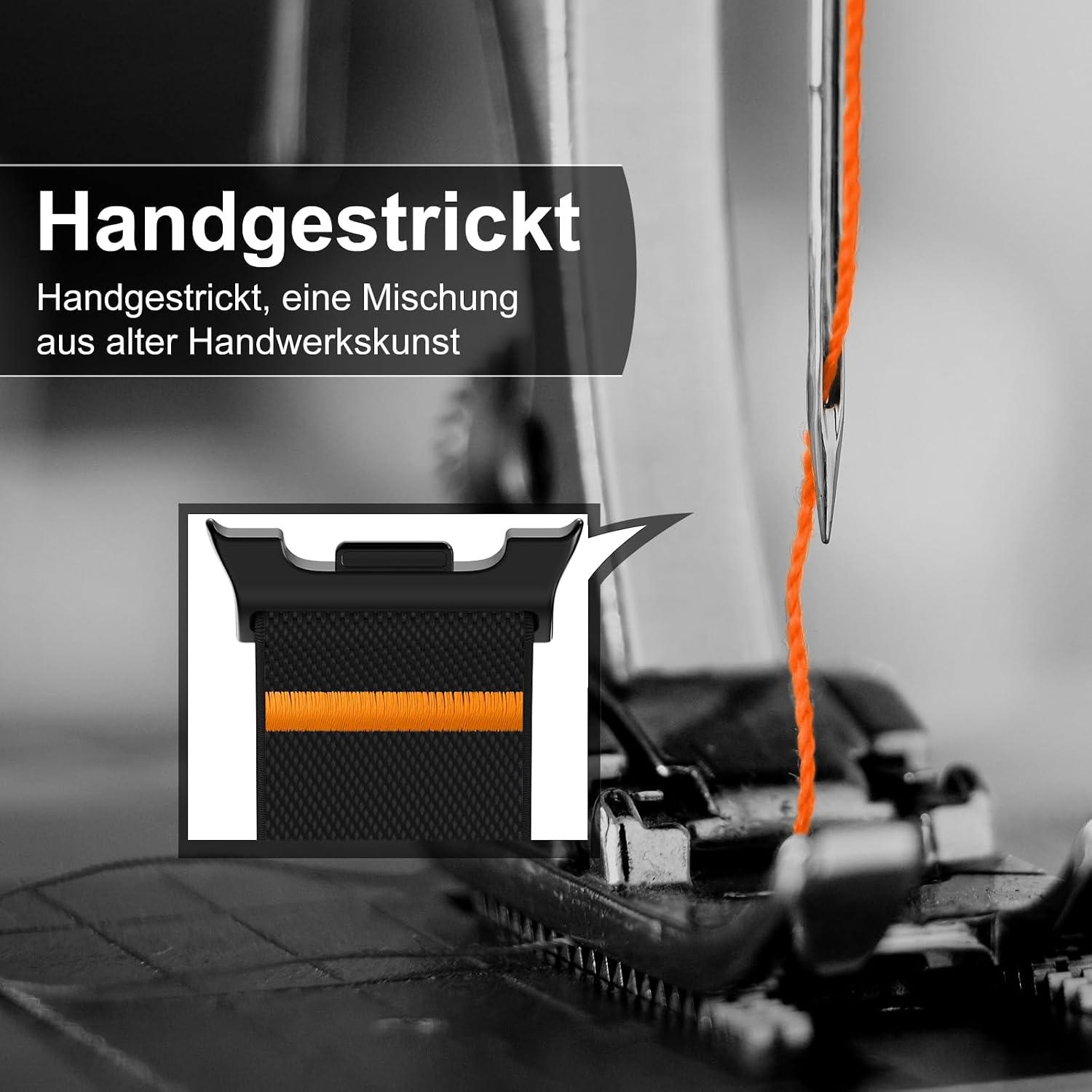 Thumbnail 2 de Hexasider Stretchy Nylon Strap for Galaxy Watch