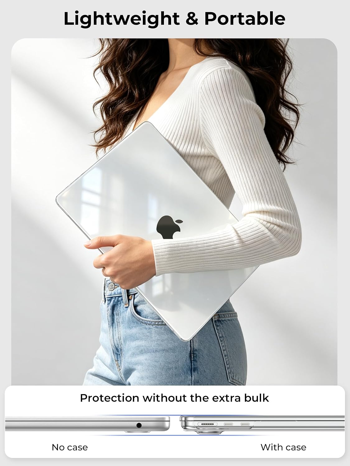 Thumbnail 6 de EooCoo MacBook Air 13.6" Clear Hard Shell