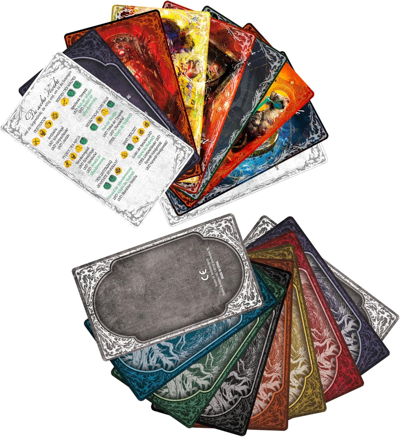 Thumbnail 2 de Betrayal Die verlorenen Seelen Kartenspiel 90+ Karten