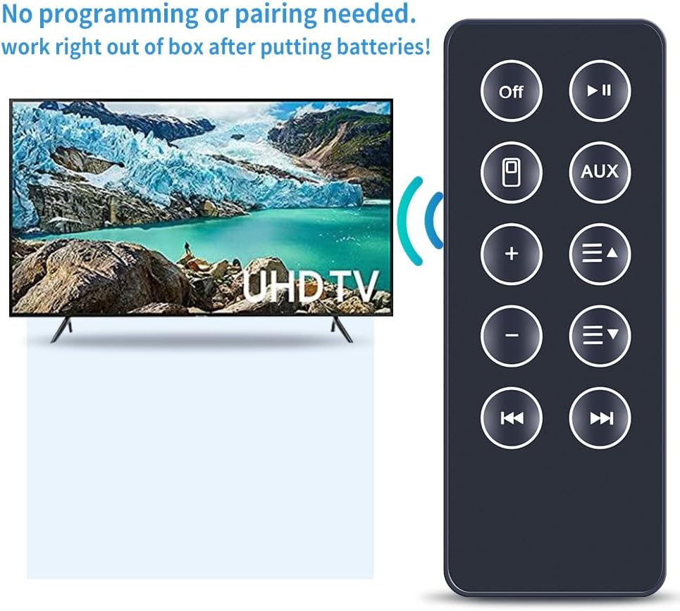 Thumbnail 5 de TCNOUMT replacement remote for Bose SoundDock 10 Bluetooth music system (Z062-1 compatible)