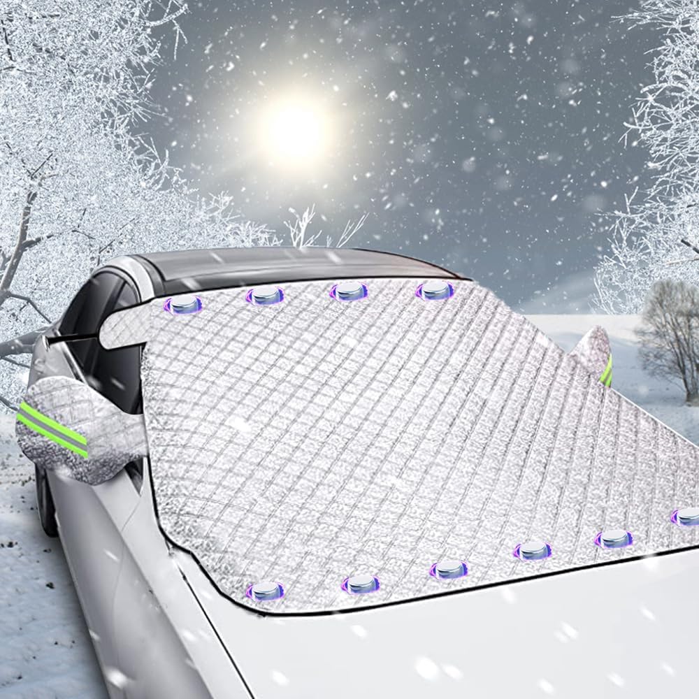 Thumbnail 5 de Parasole Auto per Parabrezza Anteriore Protezione UV Visiera Pieghevole – PAWARSO, 142 × 80