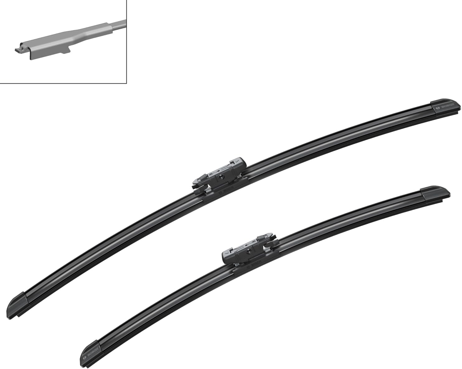 Detalle de Bosch Aerotwin A 011 S Front Windscreen Wipers (Set of 2) for UK Right-Hand Drive
