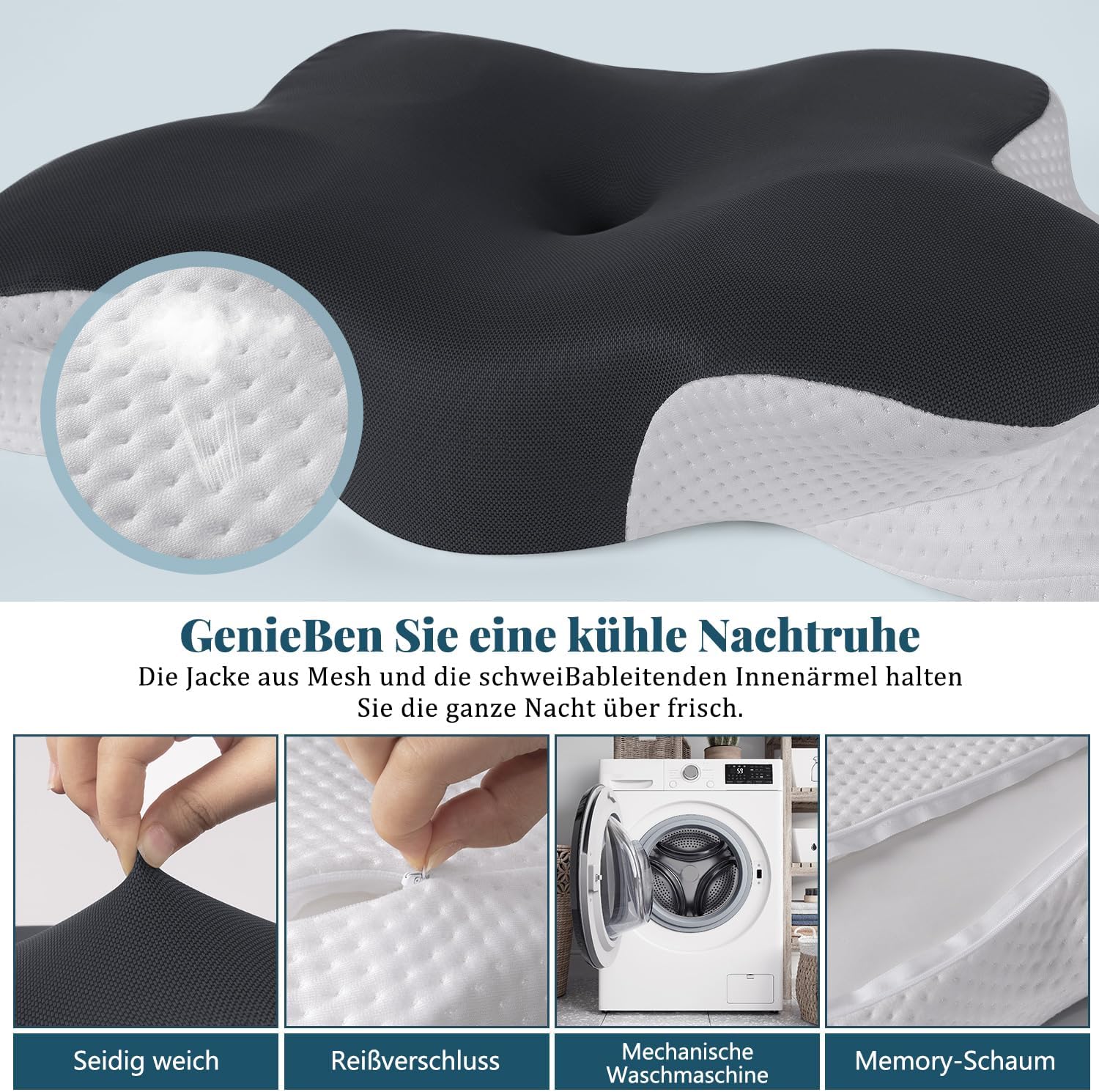 Thumbnail 5 de Nourideaux Nackenstützkissen mit Memory Foam