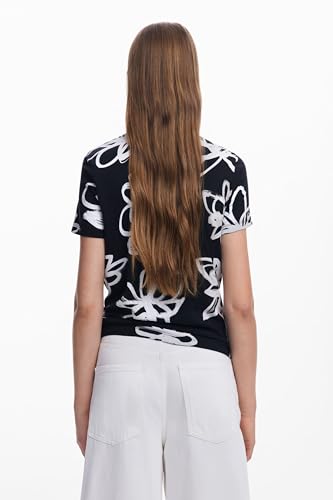 Thumbnail 3 de Desigual TS_Colorado camiseta algodón 100% negro mujer
