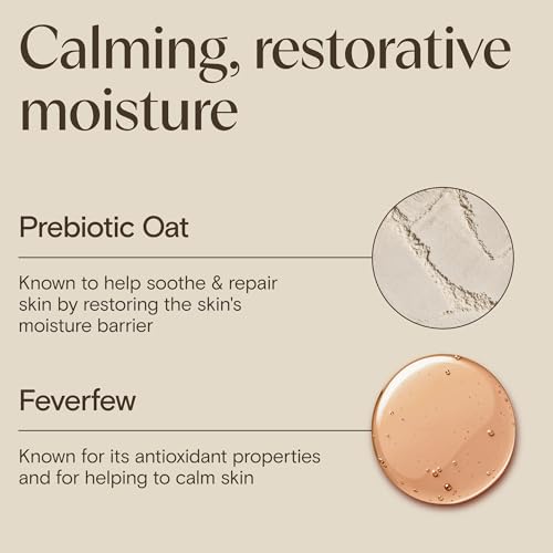 Detalle de Aveeno Face Calm+Restore Oat Gel Moisturiser for Sensitive Skin, 50ml