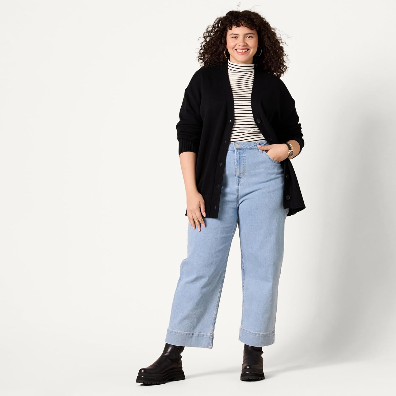 Thumbnail 6 de Amazon Essentials Damen ärmelloses Rippstrick-Top mit Stehkragen (Slim Fit)