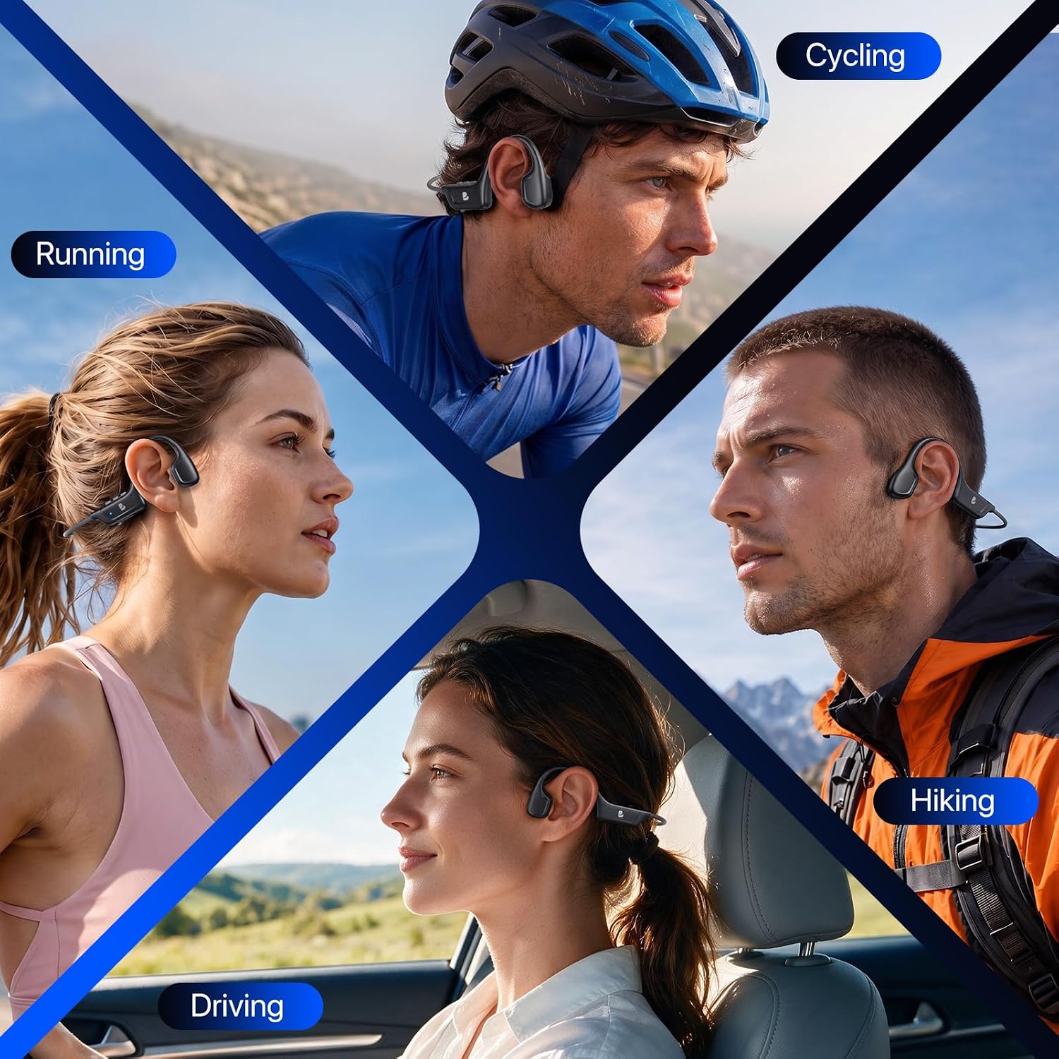 Thumbnail 6 de Bone Conduction Headphones with Bluetooth 5.4