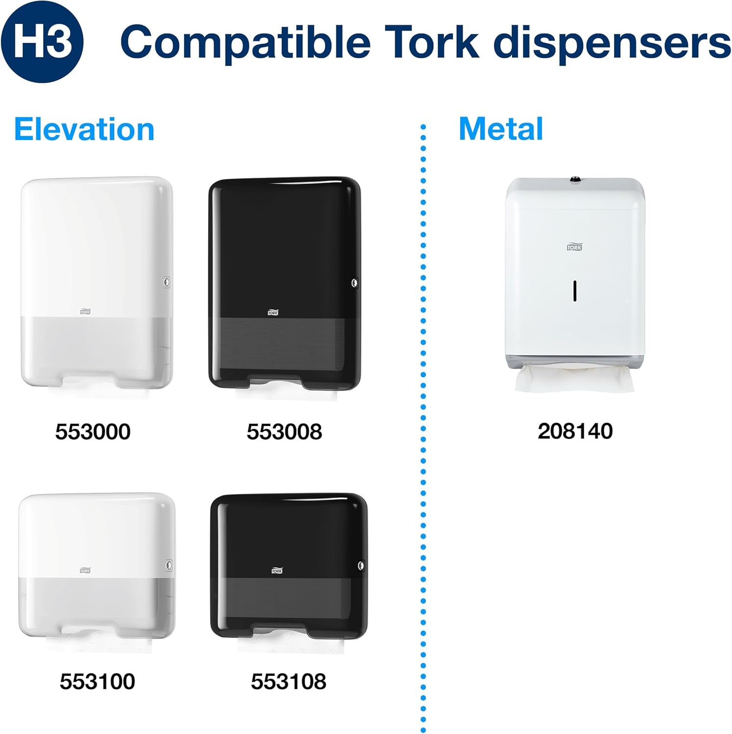 Thumbnail 5 de Tork Singlefold Hand Towels White H3