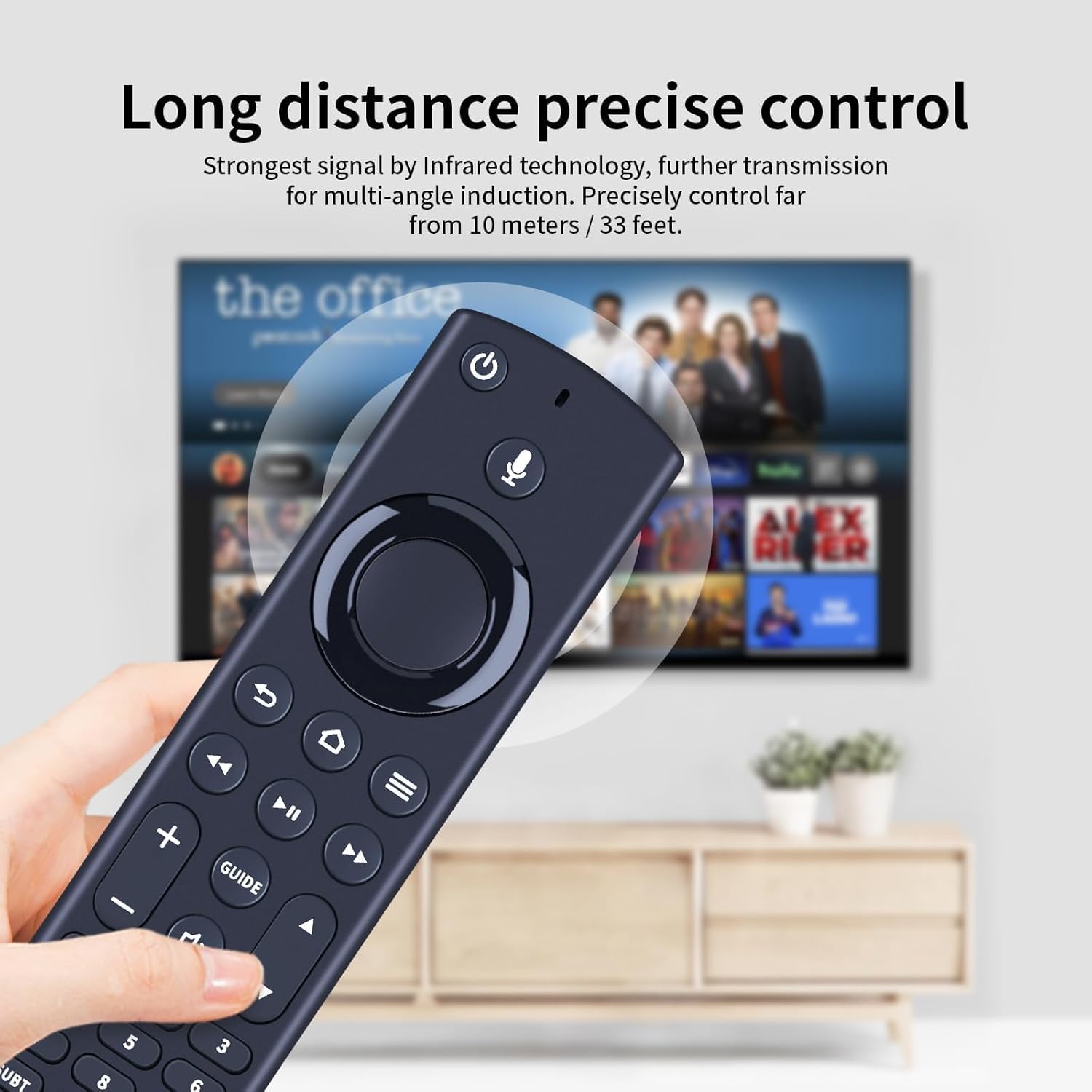 Thumbnail 6 de TCNOUMT RM-C3253 Replacement Voice Remote for JVC Smart TV