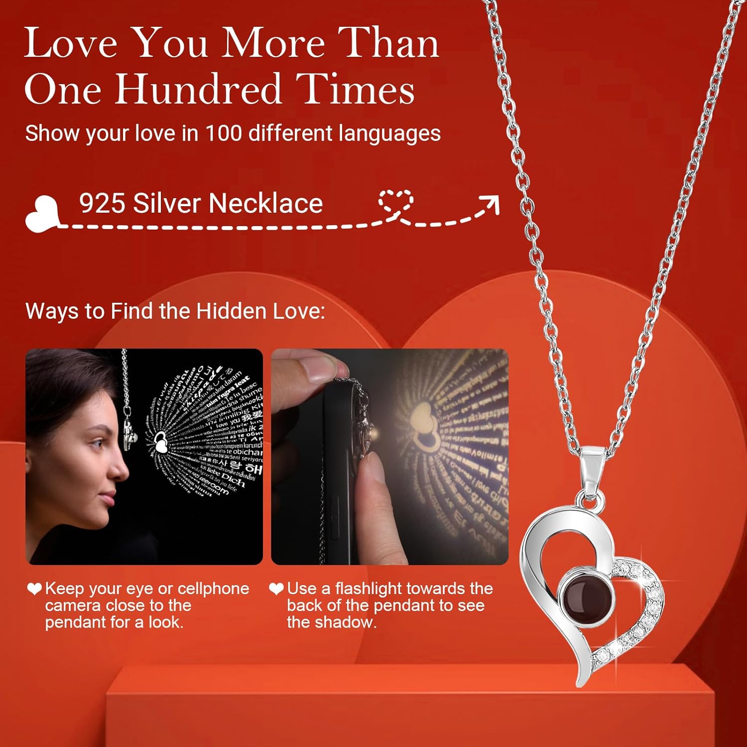 Thumbnail 2 de Emibele Rosa Preservada + Collar Plata S925 🎶 Regalo San Valentín