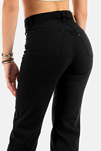 Thumbnail 3 de Levi’s Ribcage Straight Ankle vaqueros negros “Black Heart” para mujer (29W / 27L)