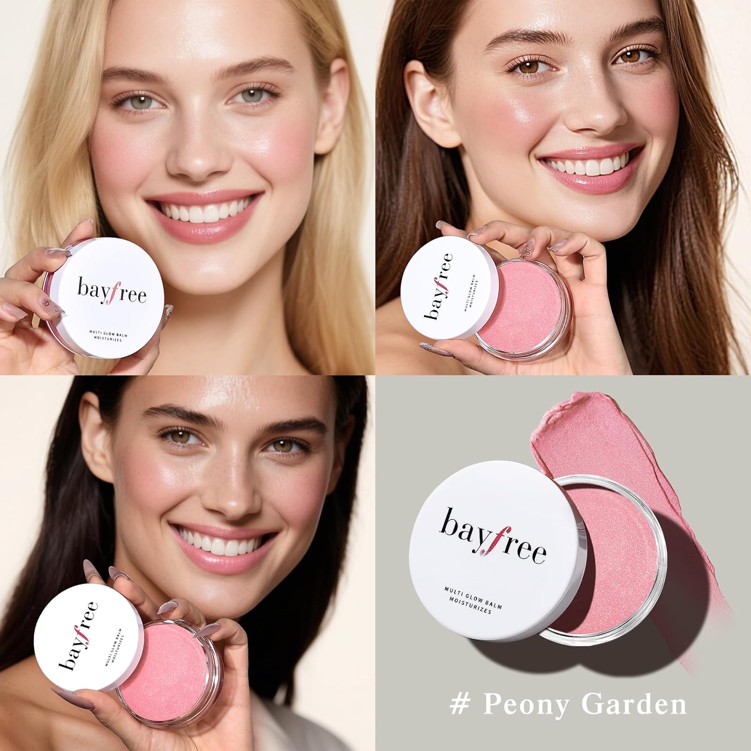 Detalle 2 de Bayfree Multi Glow Balm Peony Garden
