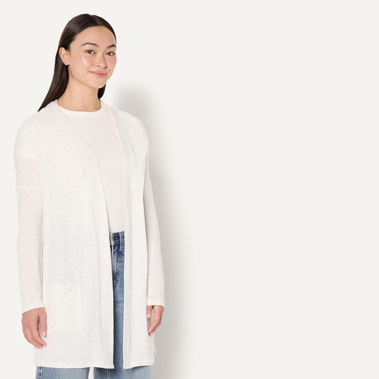 Thumbnail 1 de Amazon Essentials Damen Ultraleichter Relaxed Fit-Cardigan mit offener Vorderseite