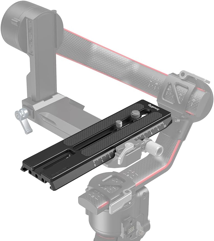Detalle de SMALLRIG 3031B Long Quick Release Plate pour gimbal