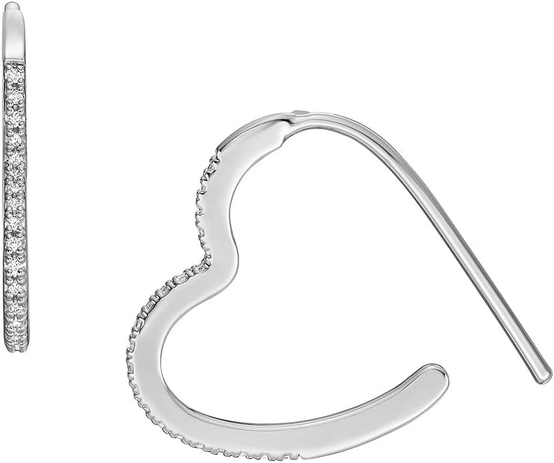 Thumbnail 5 de Fossil Damen-Ohrringe aus Sterlingsilber mit Bügelverschluss (goldfarben, poliert)