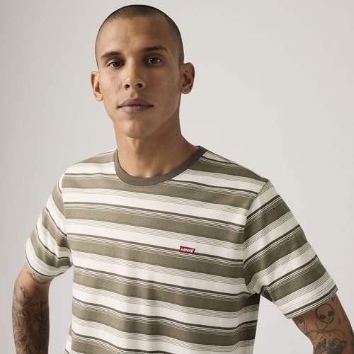 Thumbnail 3 de Levi's SS Original Hm tee Jen Stripe Maitake BR