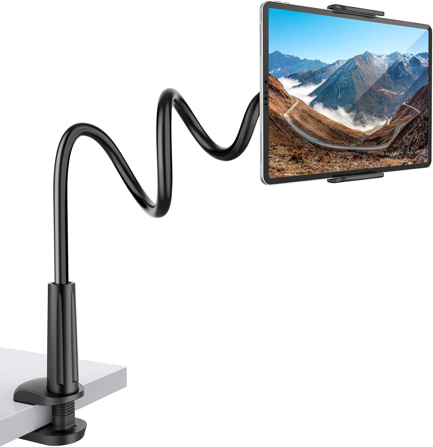 Rupoku Gooseneck Tablet Holder for 4–10.5" devices