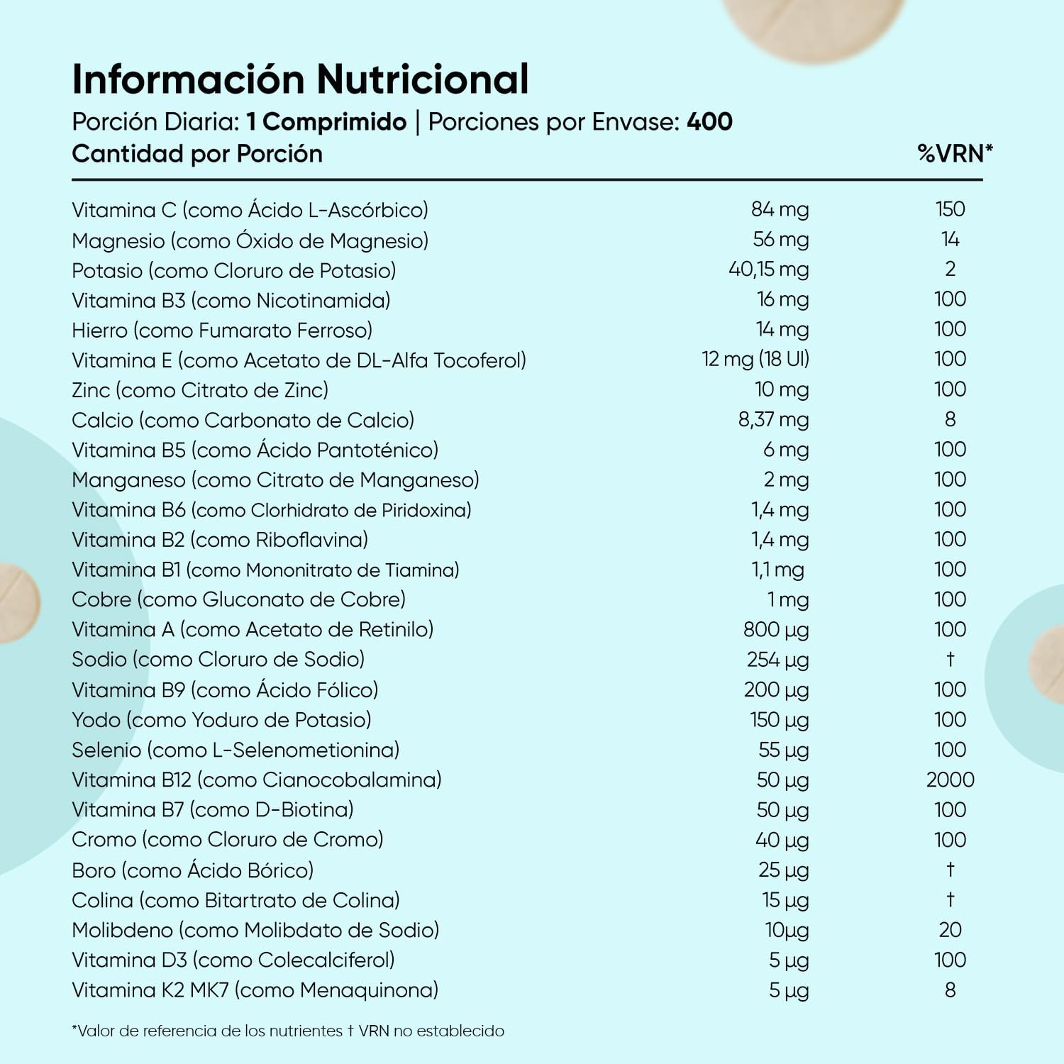 Thumbnail 3 de WeightWorld Multivitaminas 400 comprimidos veganos