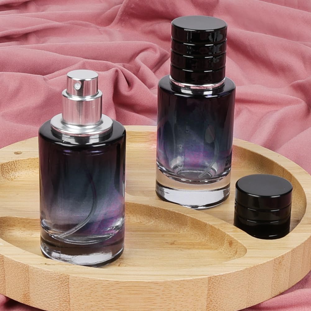 Thumbnail 5 de LOPHE Perfume Atomiser 3 x 30 ml – Refillable Glass Travel Bottle in Blue Gradient