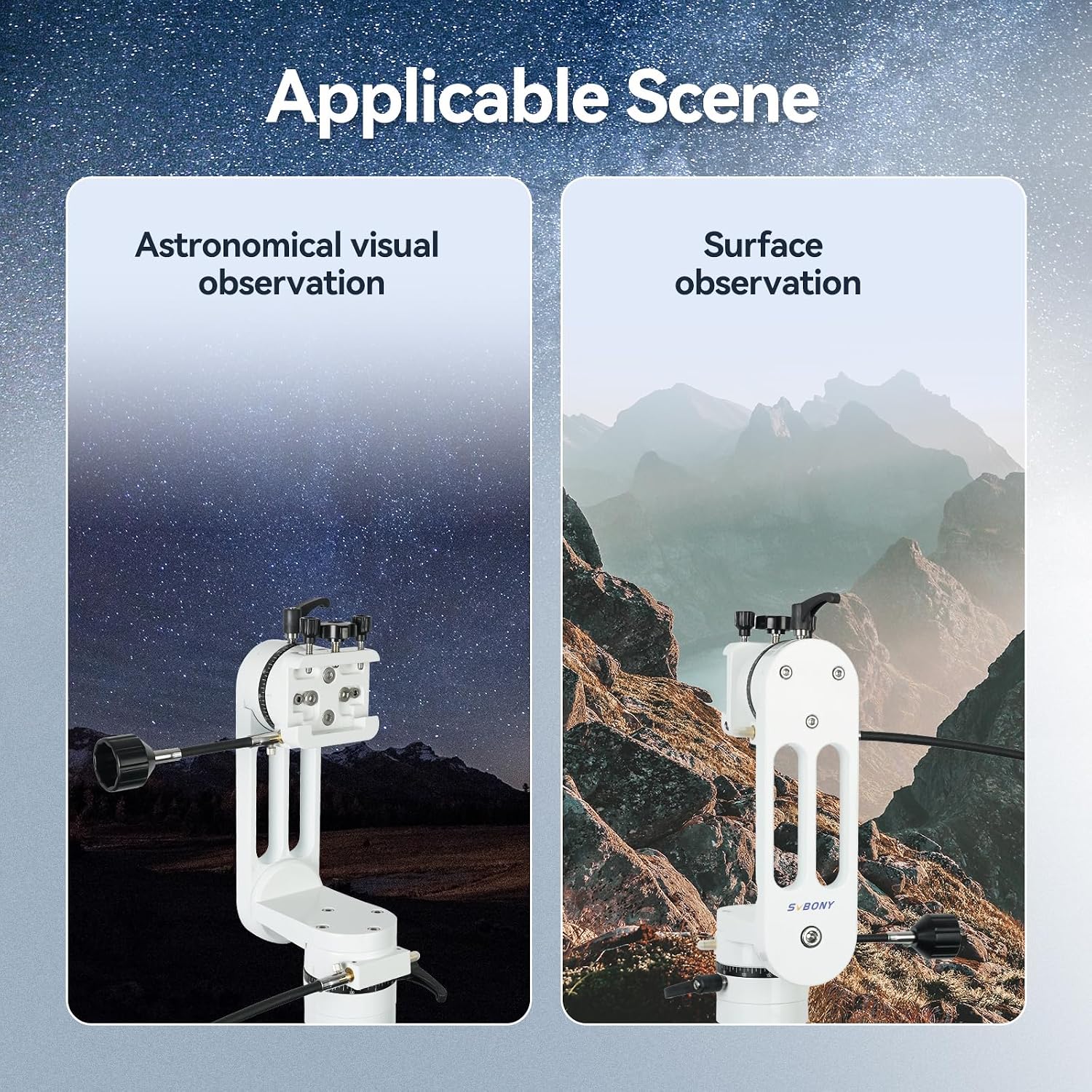 Thumbnail 5 de Svbony SV225 Alt-Azimuth Telescope Mount