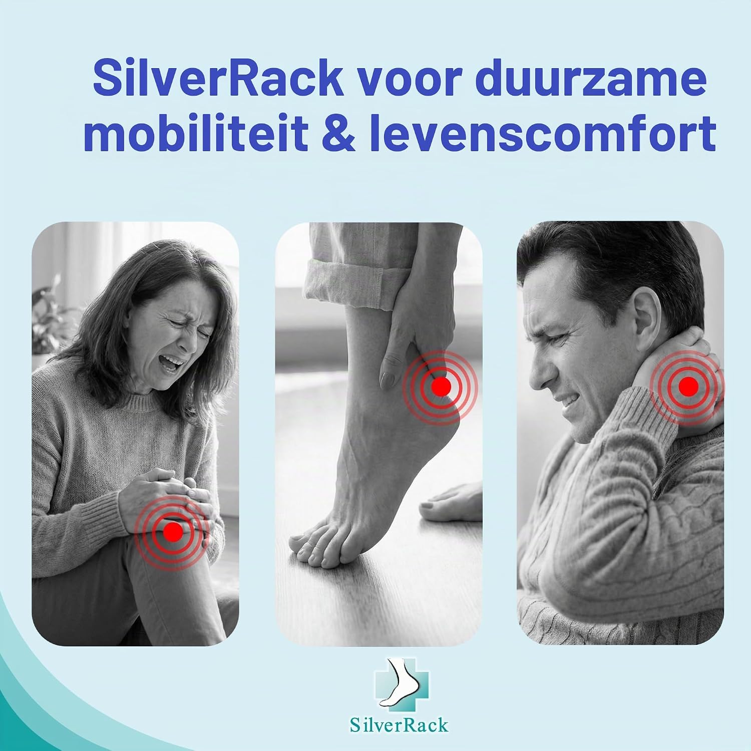Thumbnail 5 de SilverRack KO-5XAL-D1II magnetische inlegzolen, maat 40–46, polyester