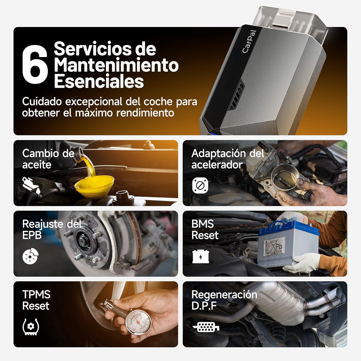 Thumbnail 4 de TOPDON Carpal-A OBD2 Diagnóstico Multimarca