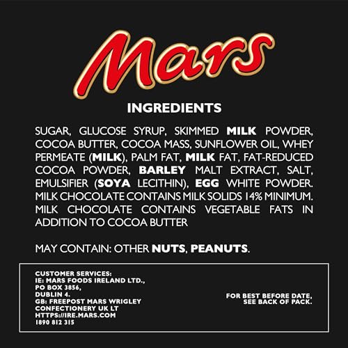 Thumbnail 10 de Mars Mixed Milk Chocolate Fun Size Variety Bulk Party Bag – 71 Bars (1425g)