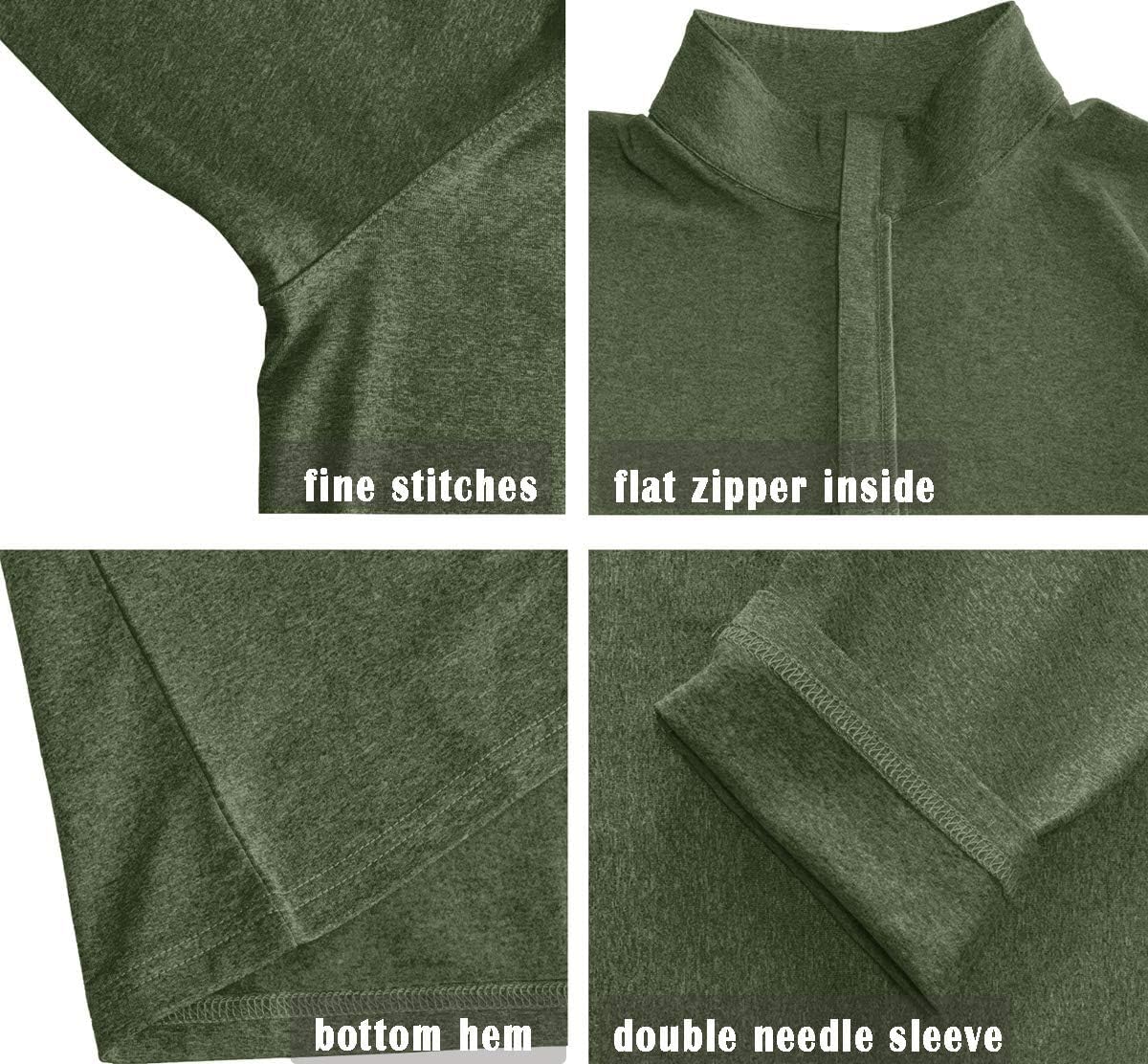 Thumbnail 5 de Fleece 1/4 Zip Funktionsshirt mit Stretch