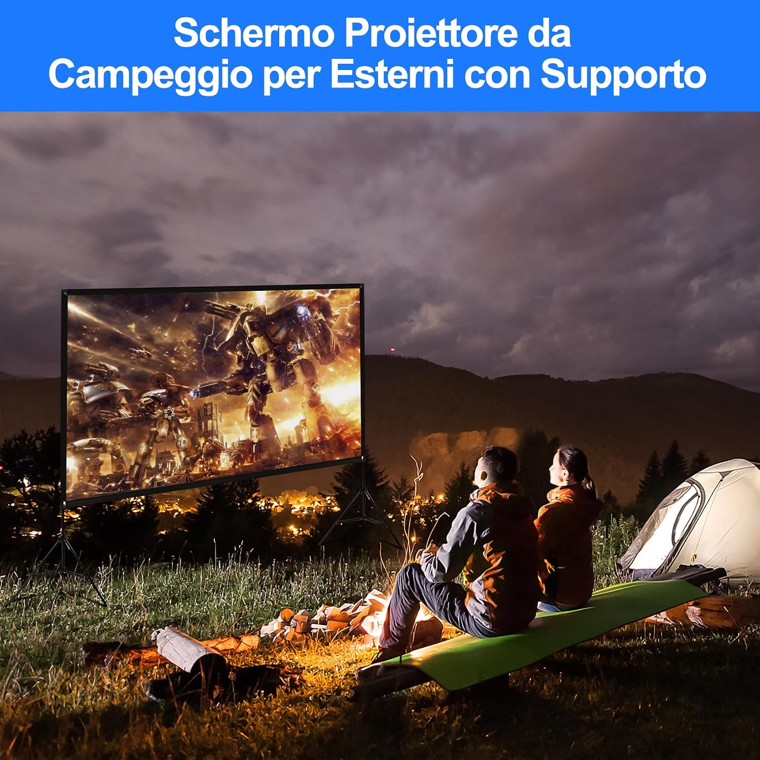 Thumbnail 5 de VISULAPEX Schermo per proiettore 120 pollici