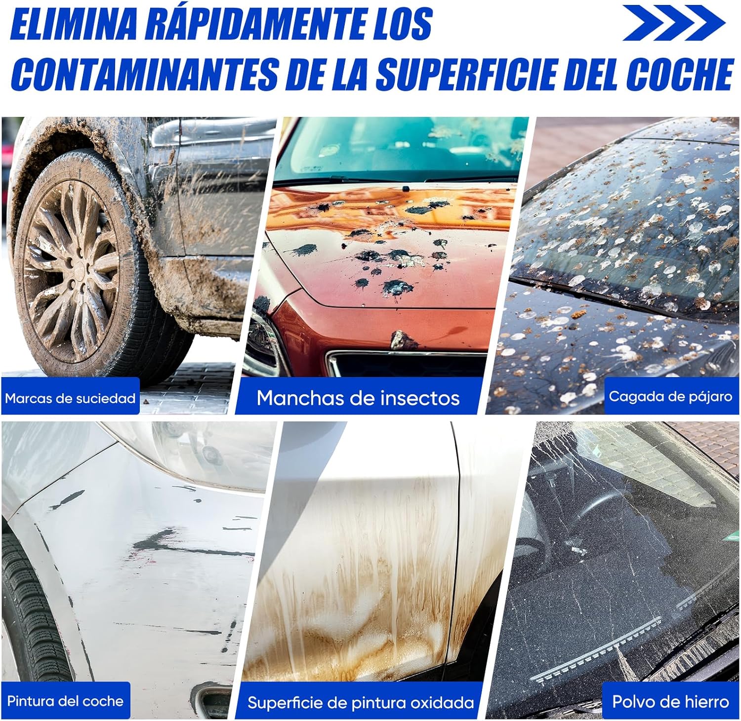 Thumbnail 5 de cenozo Clay Bar 30x30cm 2Pcs para coche