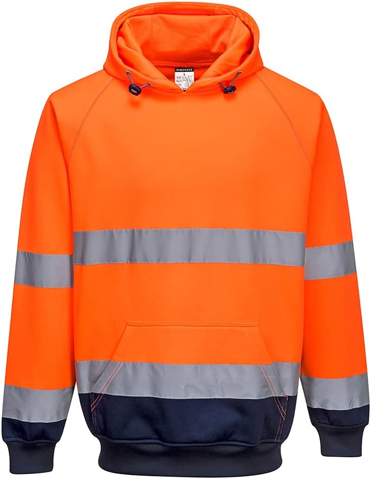 Portwest – Veste avec bande réfléchissante, capuche et poches (EN ISO 20471 classe 3)