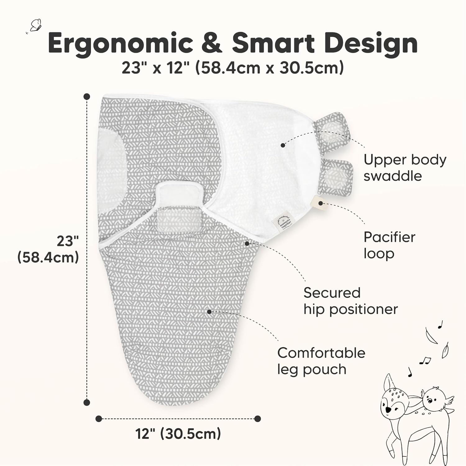 Thumbnail 1 de KeaBabies 3-Pack Organic Sleep Sacks ⚙