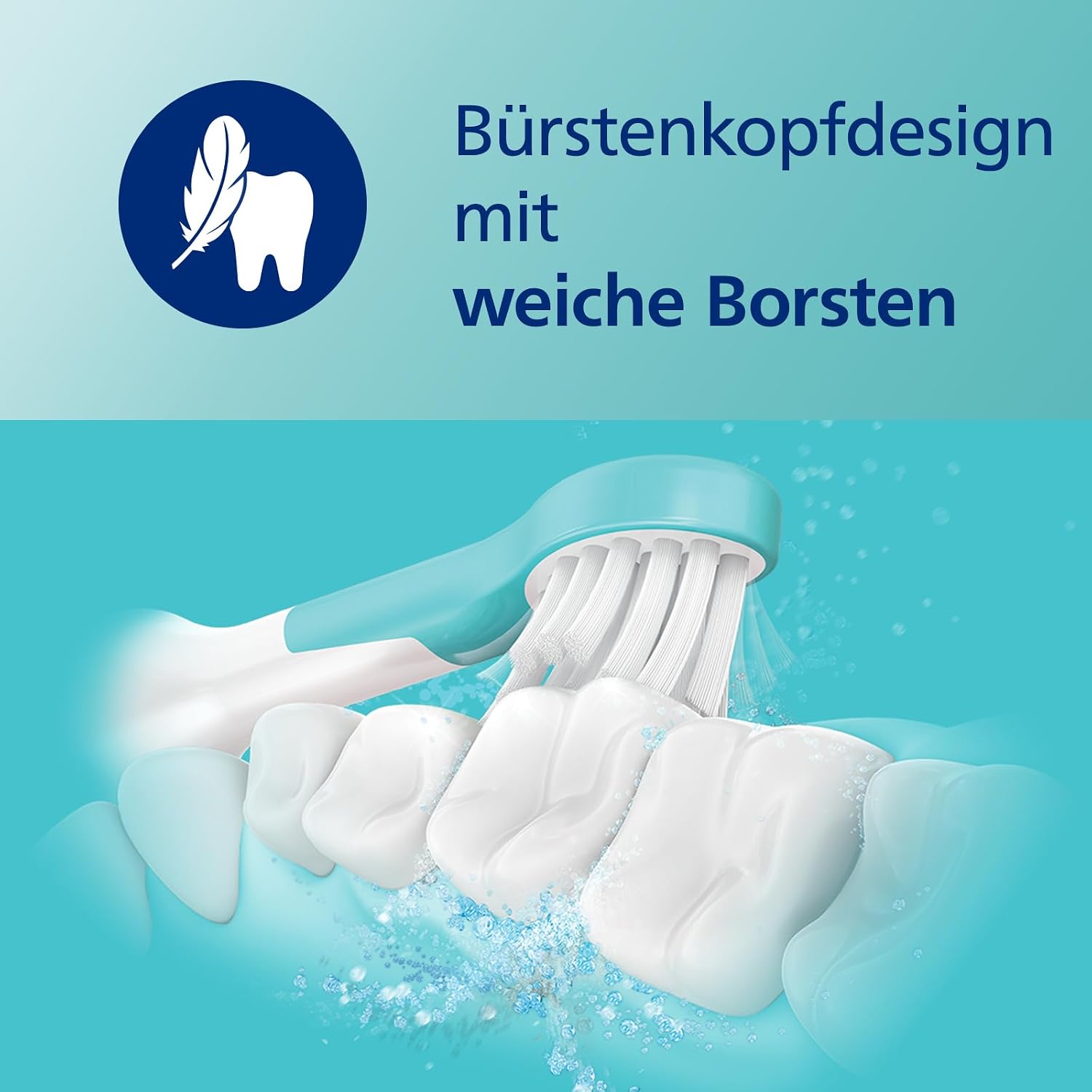 Detalle 2 de Philips Sonicare For Kids Schallzahnbürste 3 🪥