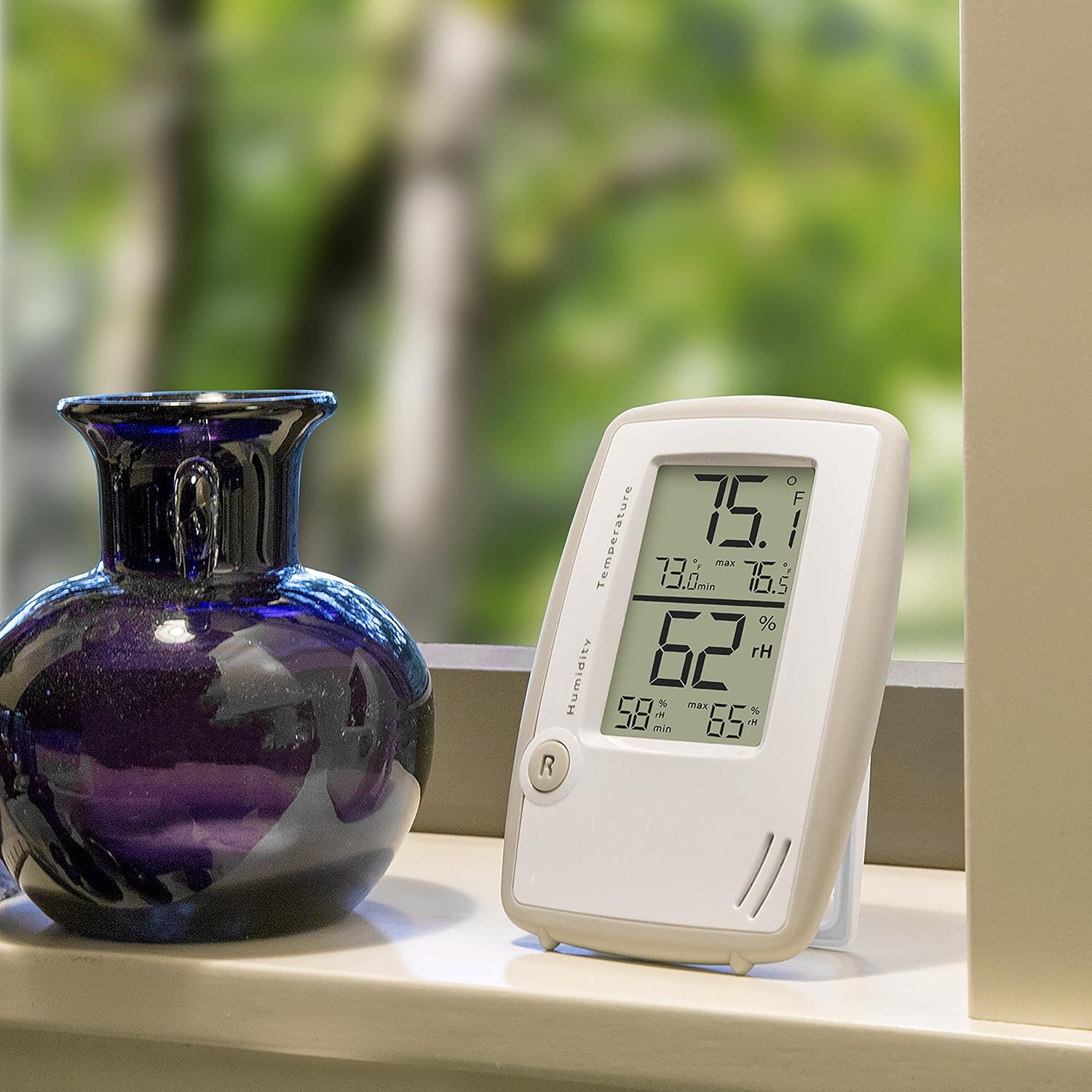 Thumbnail 3 de TFA Dostmann 30.5015.02 digitales Thermo‑Hygrometer 91 mm