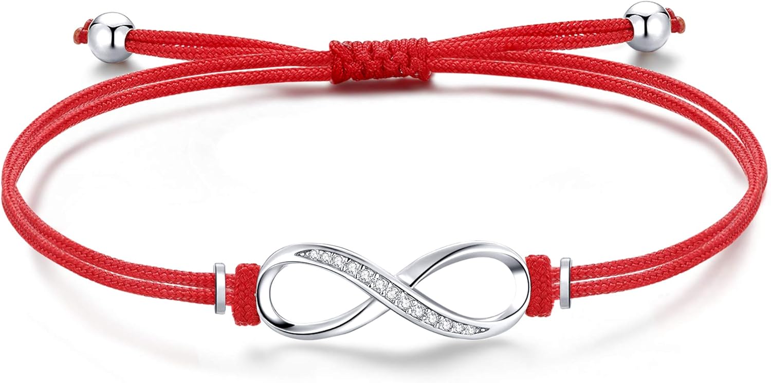 Thumbnail 6 de Jrêveinfini Infini Bracelet Femme en Argent Sterling 925 – Bracelet Corde Personnalisé Fait Main