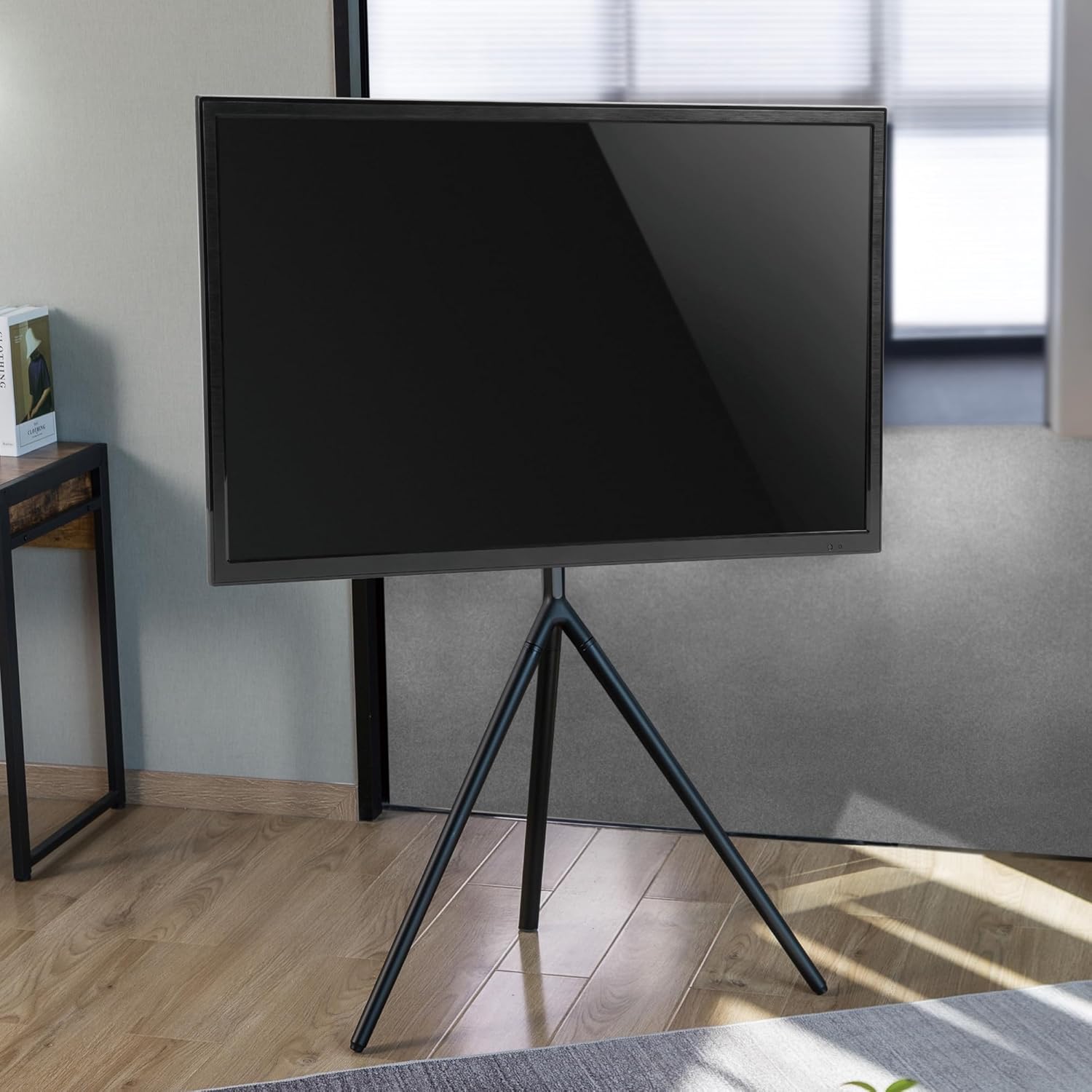 Thumbnail 5 de pro.tec Support TV trépied antidérapant pour écrans jusqu’à 65 pouces (VESA 200×200 à 400×400) – 40 kg, noir