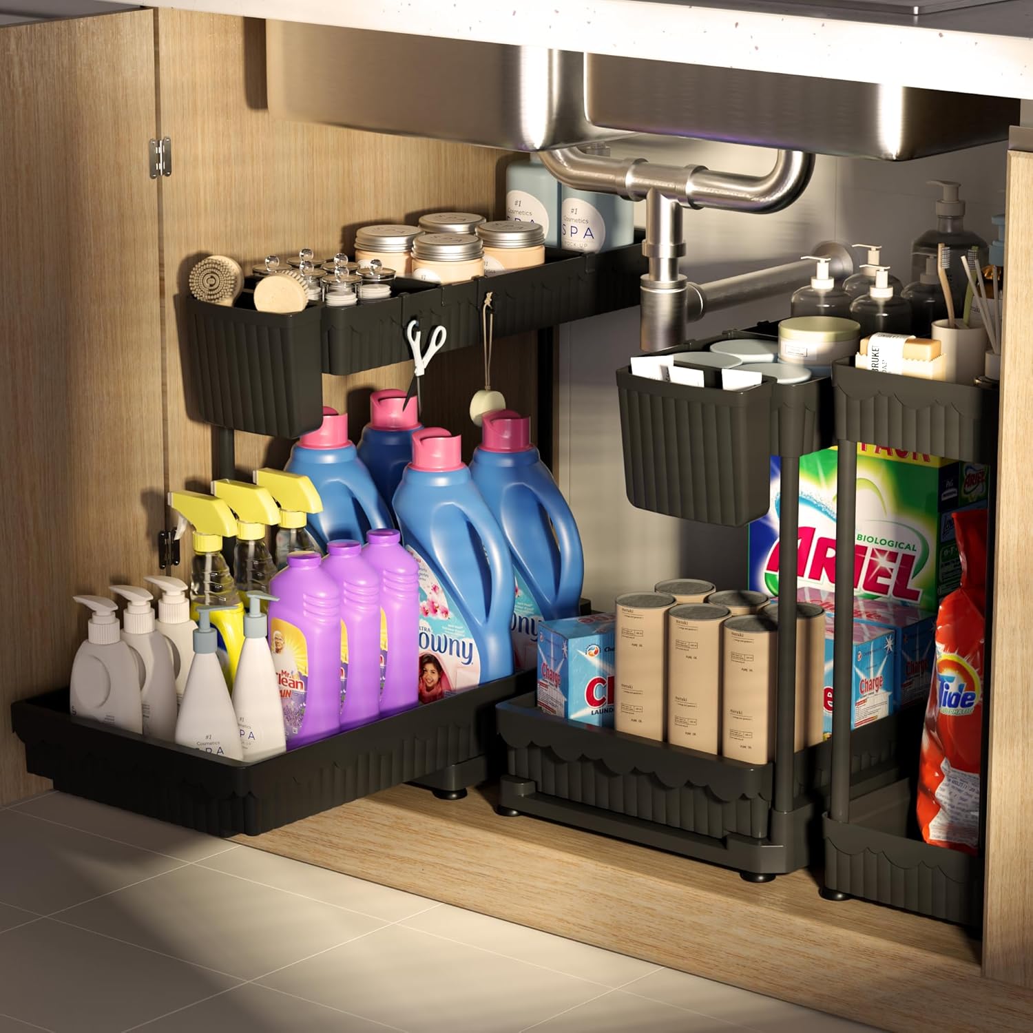 Thumbnail 6 de Sevenblue 2025 L-Shaped Pull Out Under-Sink Organizer