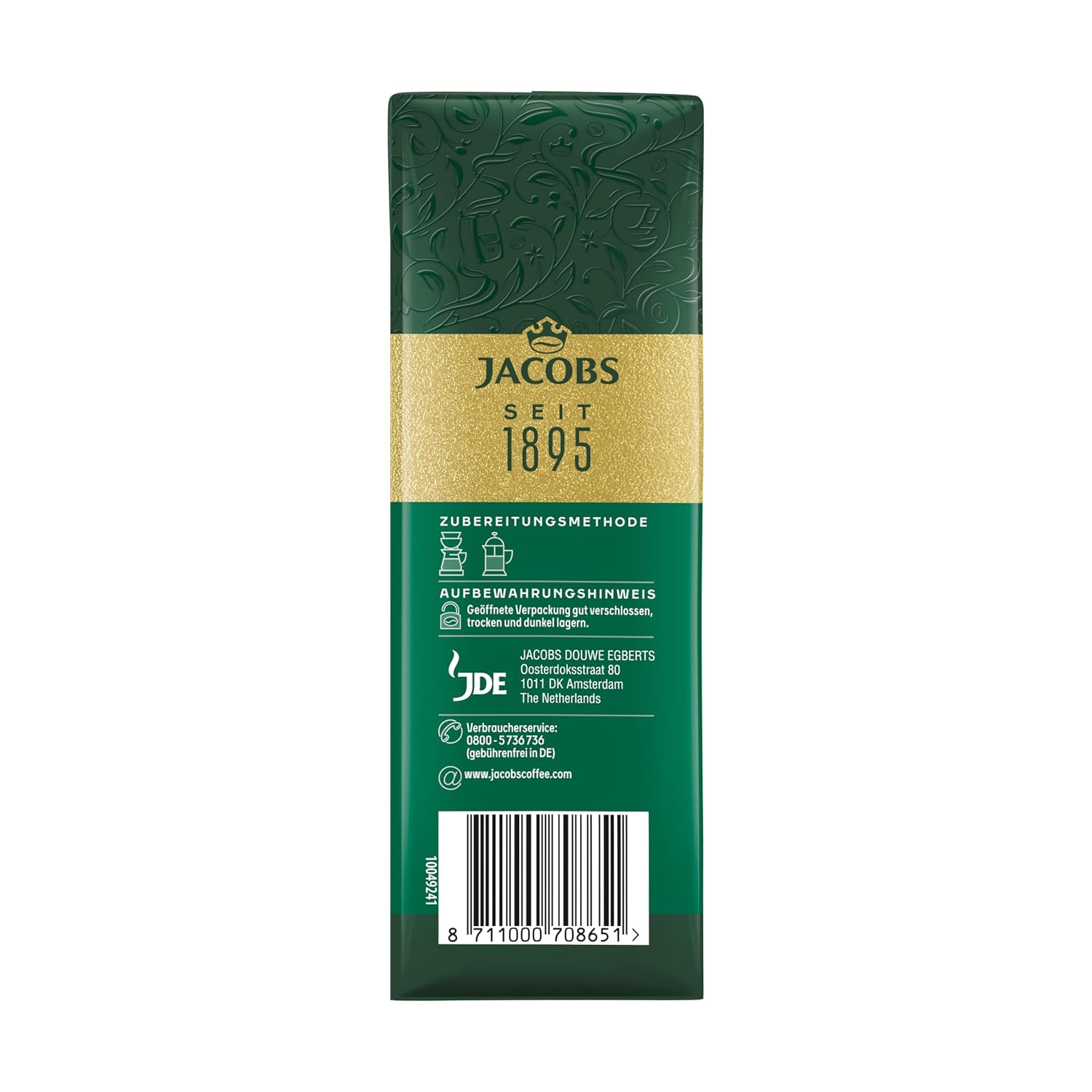 Thumbnail 3 de Jacobs Krönung Classic, Gemahlener Röstkaffee, Mittlere Röstung – 500 g (1er-Pack)