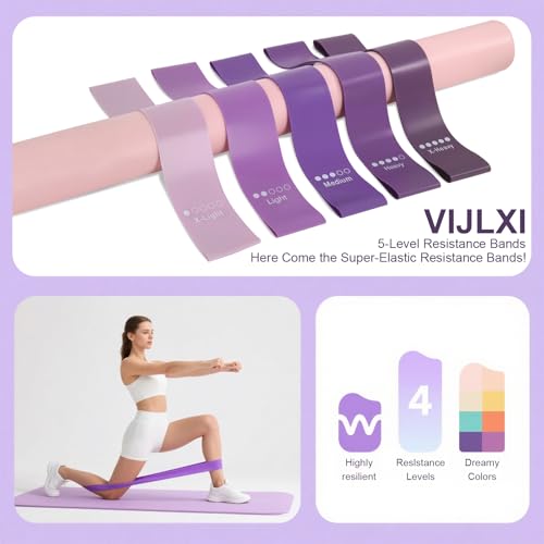 Detalle 2 de VIJLXI Pilates Essentials Kit with Ring and Ball