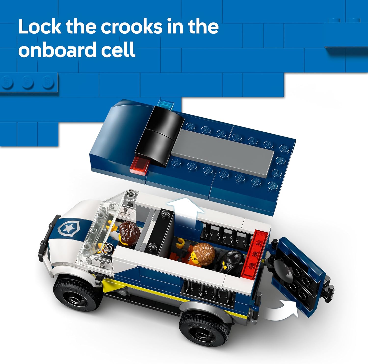 Thumbnail 4 de LEGO City Prisoner Transport Van 60479