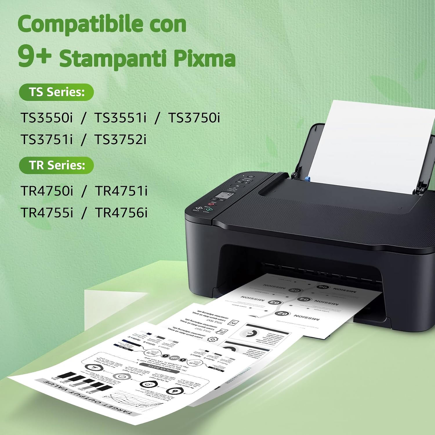 Thumbnail 1 de GREENSKY 575XL cartuccia ricambio nero 🖨