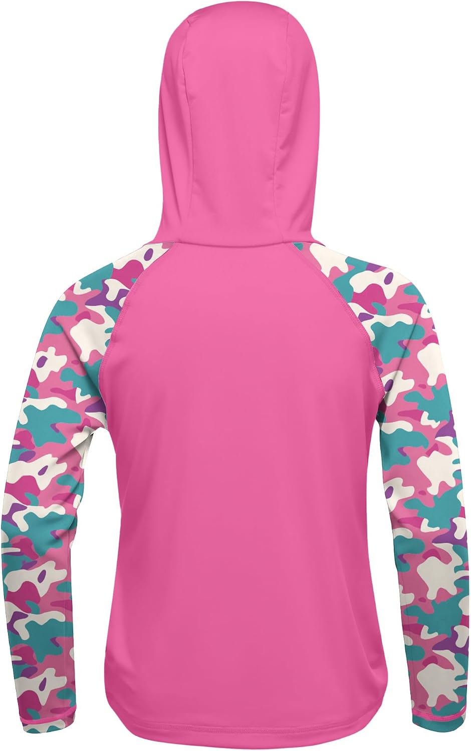 Detalle de DRONIRING Boys Rash Guard Swim Hoodie, Kids UPF 50+ Long-Sleeve Sun Shirt