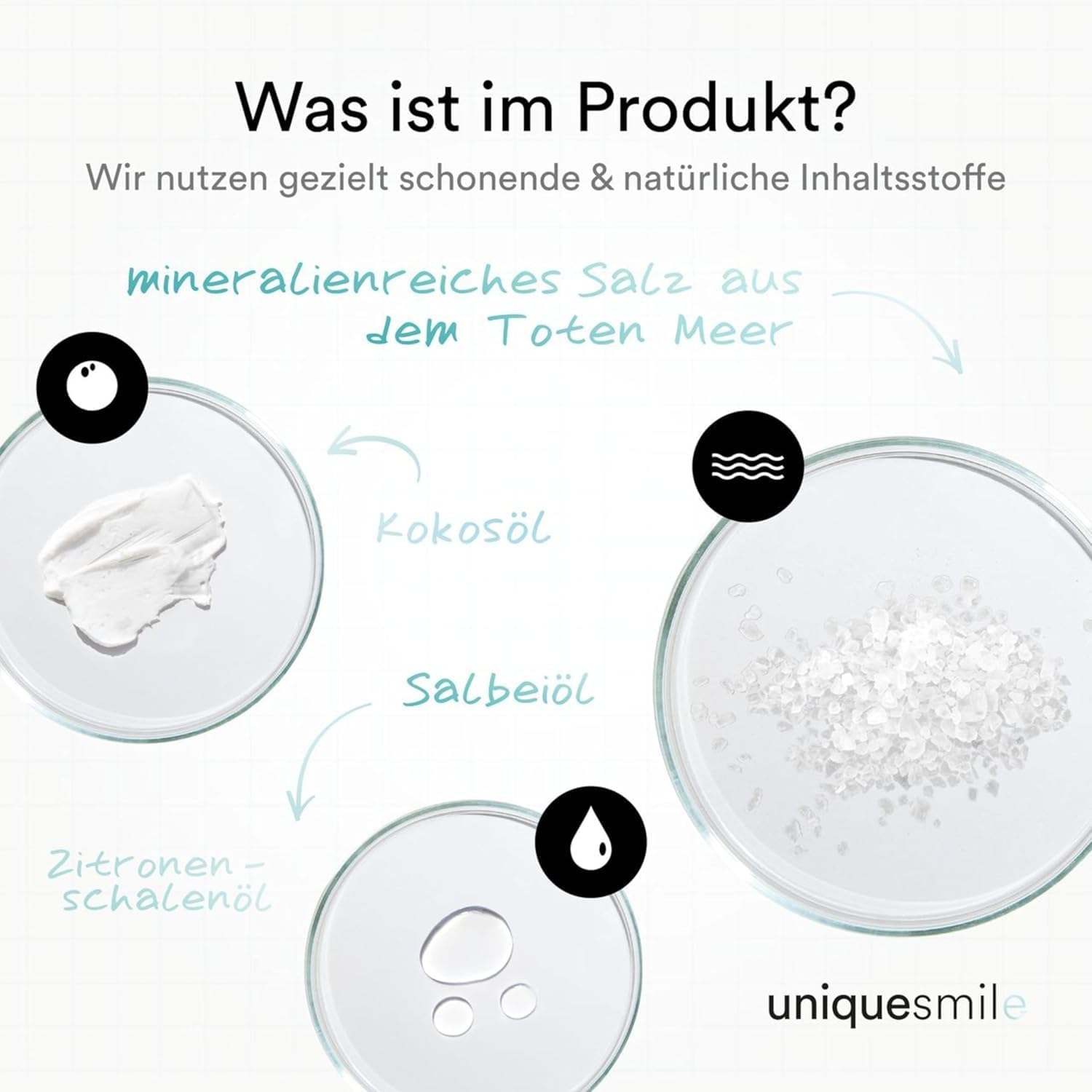 Detalle 2 de Uniquesmile Zahnaufhellung Whitening Strips 40 Stück 🦷