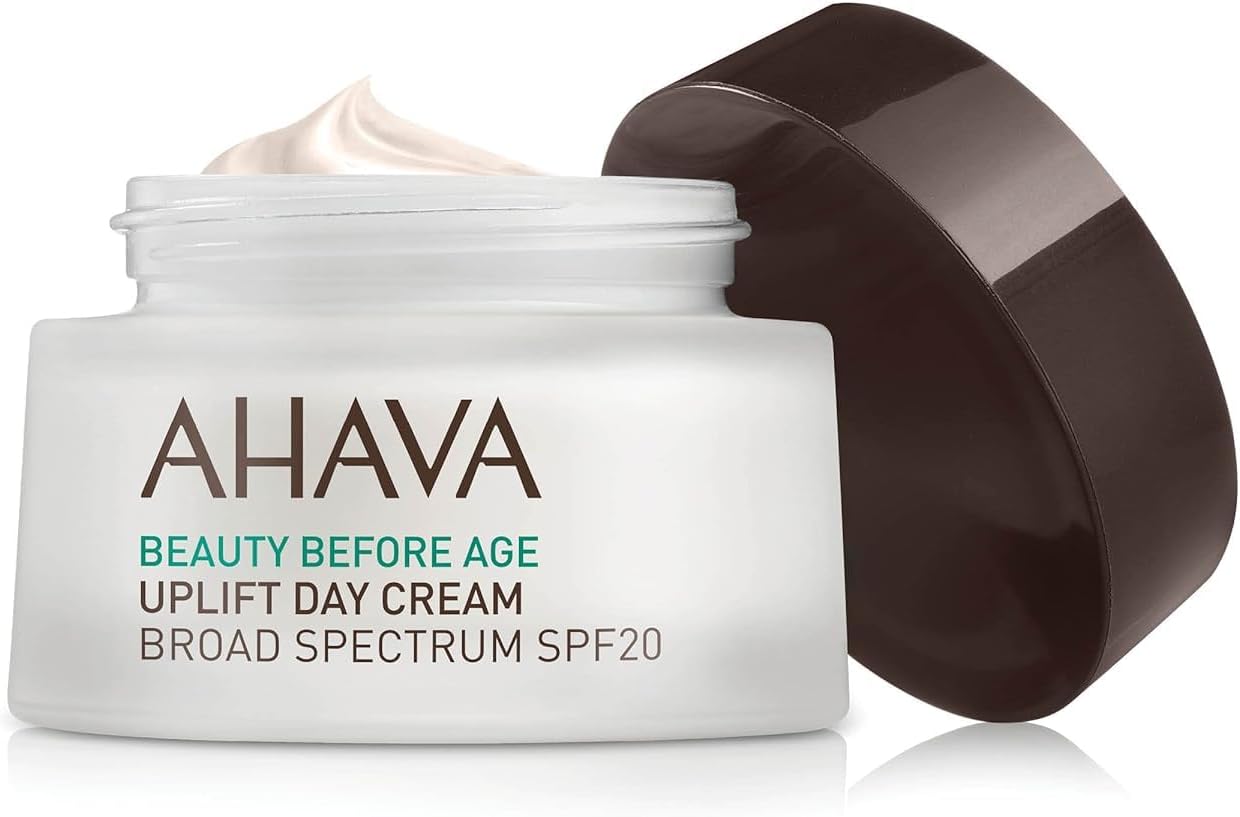Detalle de AHAVA Uplift Crème jour SPF20 50ml – soin quotidien visage avec protection solaire